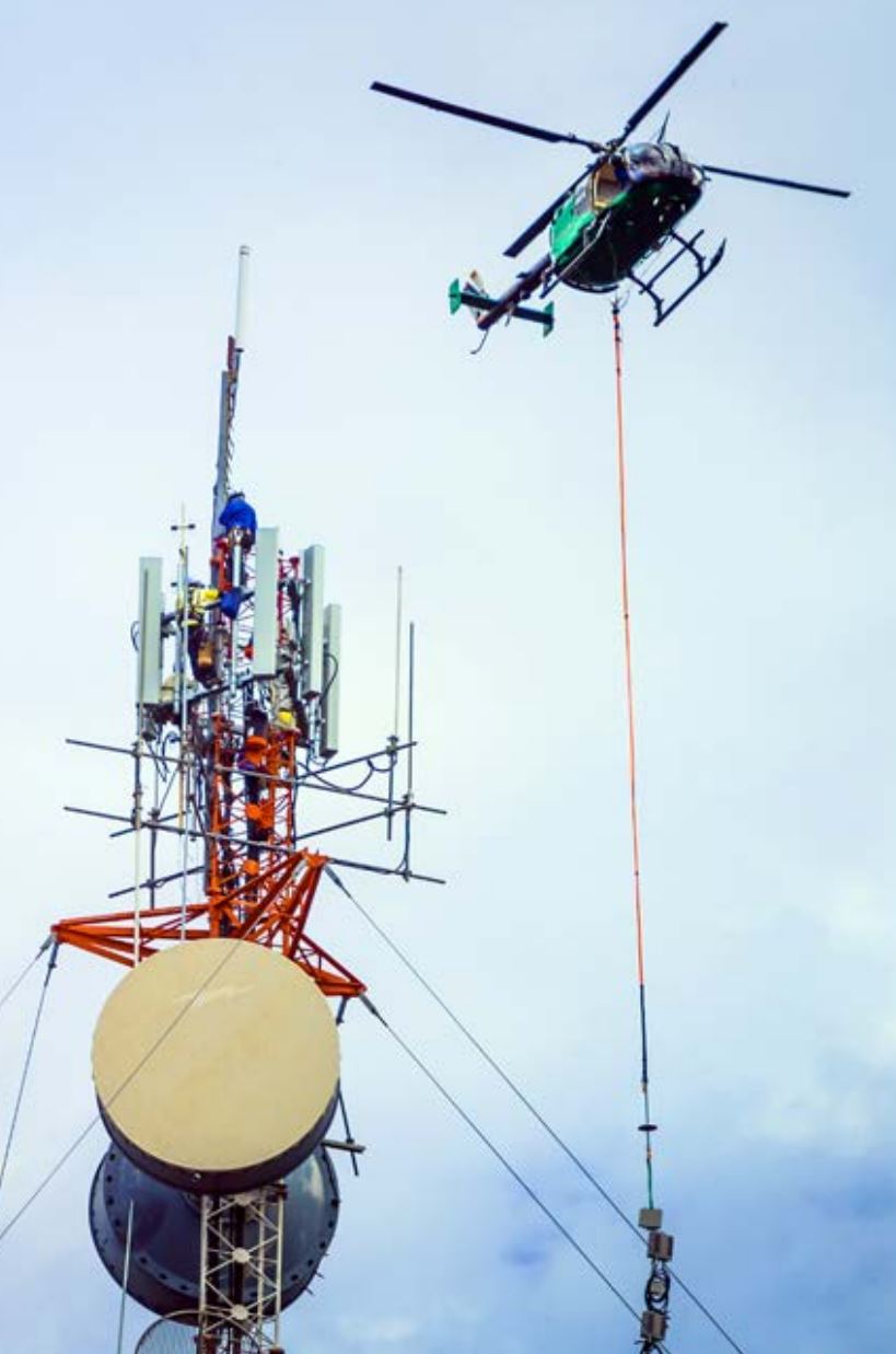 Telstra Wireless Project Visionstream Helicopter Lifting Services